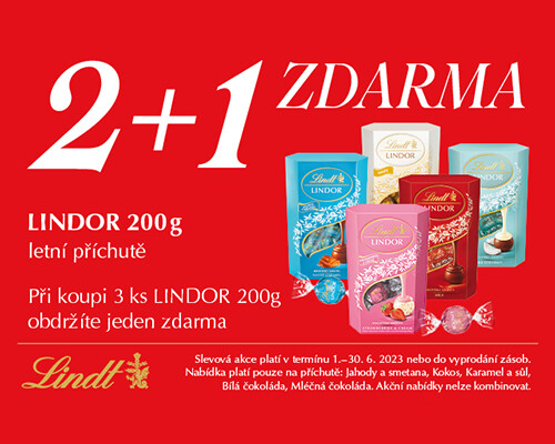 Akce 2+1 zdarma 