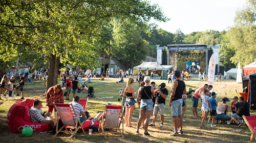 The music festival Štěrkovna Open Music 2022 visited the nearby Landek Park again this year and we were there