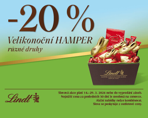 EXTRA sleva 20 % na Velikonoční Hamper