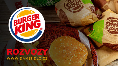 Rozvoz jídel Burger King 