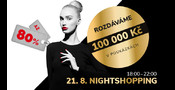 Nightshopping - rozdáváme poukázky za 100 000 Kč