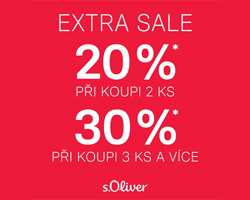 DODATEČNÁ sleva až 30 %