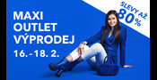 Finální výprodeje zimní sezony se blíží! Maxi Outlet výprodej již 16. – 18. února