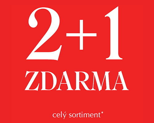 EXTRA akce 2+1 zdarma na vše