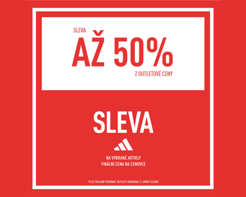 DODATEČNÁ sleva až 50 %
