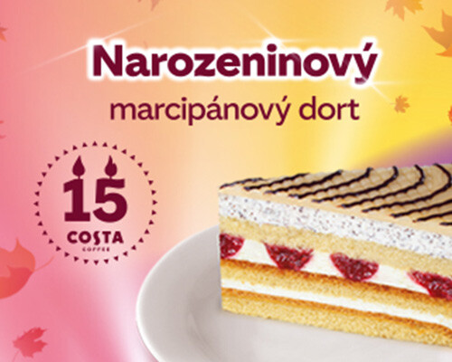 Narozeninový marcipánový dort
