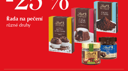 EXTRA sleva 25 % na řadu na pečení