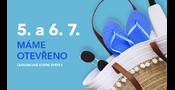 5. a 6. července máme otevřeno