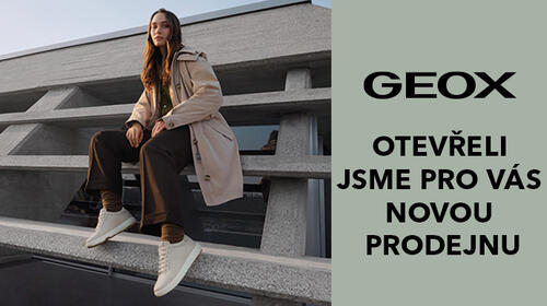 Otevřeli jsme pro vás novou prodejnu. GEOX – obuv, která dýchá.