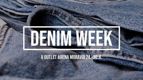 Denimowy tydzień w Outlet Arena Moravia 24.-30.4.