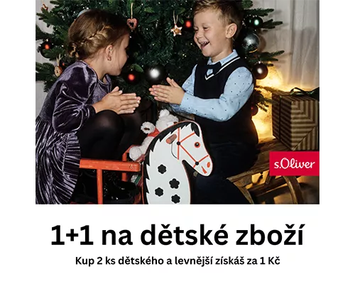 EXTRA akce 1+1 za 1 Kč na dětské zboží