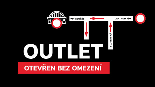 Outlet je otevřen bez omezení!