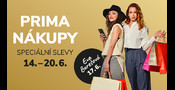NÁKUPY jsou Prima v Outlet Arena Moravia