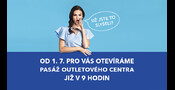 Už jste to slyšeli? Od 1. července otevíráme již v 9 hodin