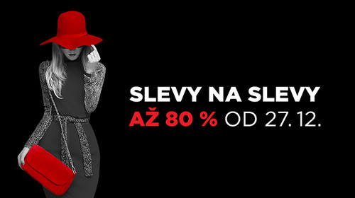 Startují povánoční výprodeje se slevou až 80 % 